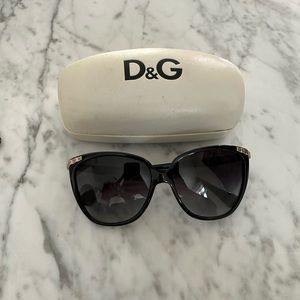 Dolce and Gabbana cat eye sunglasses with cases and (original) packaging
